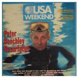 USA Weekend Offset Lithograph Peter Benchley
