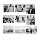 Black and White Jaws Production Stills 