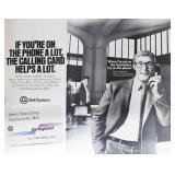 Bell System Peter Benchley Calling Card