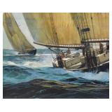 Thomas Hoyne Offset Lithograph Race of Elsies
