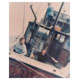 Jaws Film Still with Lead Cast, Photo Print