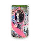 LBJ Lithographed Metal Basket