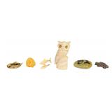 6 Animal & Sea Life Figurines 