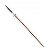 7 Foot Polished Steel and Wood Spear