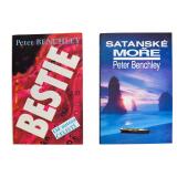2 Peter Benchley Softcover Czech Novels
