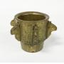 North African Brass Mortar