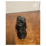 Black stone mother/child figurine
