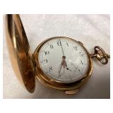 18k repeater extremely high end pocket watch