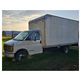 1999 Chevrolet 3500 11ft box truck.