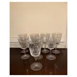 Set of 8 Crystal Like Glasses