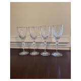 4 Marquis by Waterford Glasses
