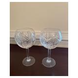 2 Waterford Glasses