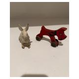 Dog And Rabbit Figure