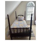 Twin Wooden Bed