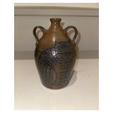 Cat Stoneware double handled Jug