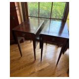 Pair of Mahogany Side Tables