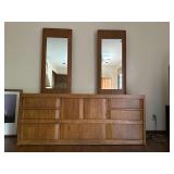 Mid Century 8 Drawer Dresser