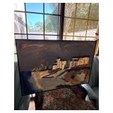 Framed Oil on Canvas Artwork