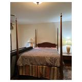 Mahogany pencil post Full Size Bed