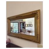 Golden Framed Mirror