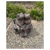 Concert Frog Statue
