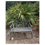 Metal Garden Bench
