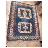 Hand Knotted Area Rug