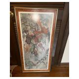 Framed Asian Art Work