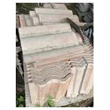Pallet of Terra-Cotta Roofing