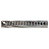 30 Foot Black Foot Extension Ladder
