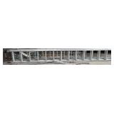 28 Foot Extension Ladder with Black Tip