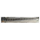 42 Foot Black Foot Extension Ladder