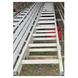 28 Foot Extension Ladder Black Tips