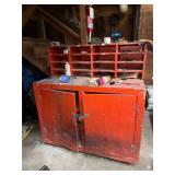 Red Shop cabinet