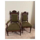 Pair Of European Parlor Chairs