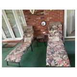 Lounge Chairs and Table
