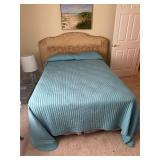 Vintage Headboard and Bedding