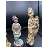 Collection of Asian Figures