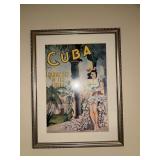 Cuba Framed Picture