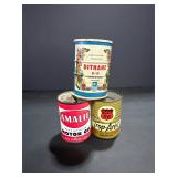 Motor Oil and Dithane Tins