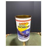 America Rides Monroe Trash Can