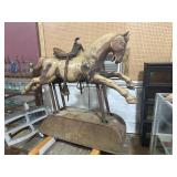 Early Ride Big Brown Coin-op Horse