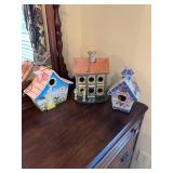Group of Bird Houses