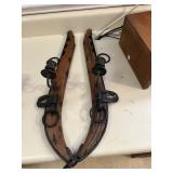 Horse Harbess Candle Holders