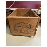 Wooden Box and Grinder