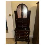 Queen Anne Jewlery Cabinet