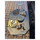 Mirror Placemats and Napkin Holders