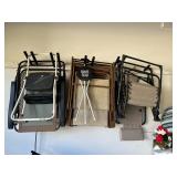 Lot of Lounge Chairs and Stool
