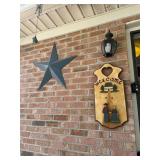 Outside Wall Decor and Wind Chime