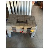 Tool Box Stool with Tools